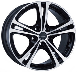 ���� ����� Borbet XL 17/7,5 ET35 Schwarz poliert | ������� WHS059272