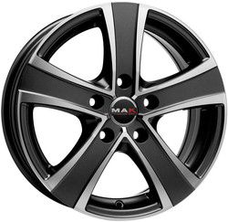 ���� ����� Mak Fuoco 5 20/8,5 ET45 Ice black | ������� WHS098184