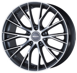 ���� ����� Mak Munchen 18/8 ET42 Gun metallic - mirror face | ������� WHS102089
