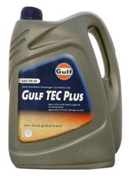 ������ �������� ����� Gulf Tec Plus 5W-40 ����������������� | ������� 8717154951837