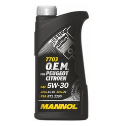 ������ �������� ����� Mannol O.E.M. for Peugeot Citroen 5W-30 ������������� | ������� 4036021101460