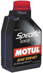 ������ �������� ����� Motul Specific 505.01 ������������� | ������� 101573