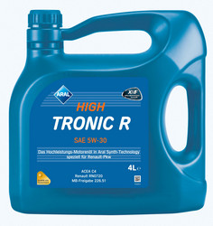 ������ �������� ����� Aral  High Tronic R 5W-30, 4�. ������������� | ������� 16004