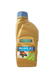 ������ �������� ����� Ravenol ����� ��� ������������ QUAD 4T SAE10W-40 (1�) ����������������� | ������� 4014835771116