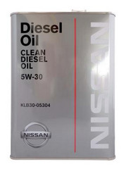������ �������� ����� Nissan Clean Diesel Oil 5W30 DL-1 ������������� | ������� KLB3005304