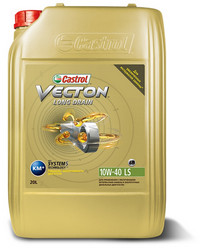 ������ �������� ����� Castrol  Vecton Long Drain 10W-40 LS, 20 � ������������� | ������� 156E4A
