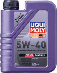 ������ �������� ����� Liqui moly Diesel Synthoil SAE 5W-40 ������������� | ������� 1926