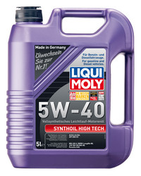������ �������� ����� Liqui moly Synthoil High Tech SAE 5W-40 ������������� | ������� 1925