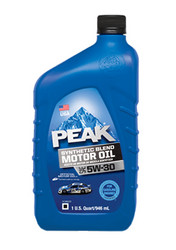 ������ �������� ����� Peak Synthetic Blend Motor Oil 5W-30 (0,946�) ����������������� | ������� P3MB576