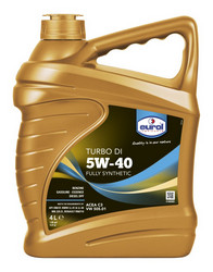 ������ �������� ����� Eurol  Turbo DI 5W40 SM/CF, 4� (����.) ������������� | ������� E1000854L