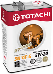 ������ �������� ����� Totachi Ultra Fuel Fully Synthetic SN 5W-20, 4� ������������� | ������� 4562374690660