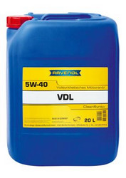 ������ �������� ����� Ravenol VDL SAE 5W-40 ������������� | ������� 4014835723726