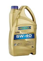 ������ �������� ����� Ravenol VSI SAE 5W-40 ( 4�) new ������������� | ������� 4014835765498