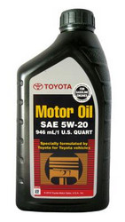 ������ �������� ����� Toyota SAE5W20 SM/SN ������������� | ������� 002791QT20