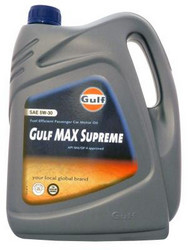 ������ �������� ����� Gulf MAX Supreme 5W-30 ������������� | ������� 8717154958959