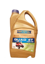 ������ �������� ����� Ravenol ����� ��� ������������ QUAD 4T SAE10W-40 (4�) ����������������� | ������� 4014835771192