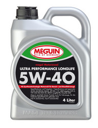 ������ �������� ����� Meguin Megol Ultra Performance Longlife 5W-40 Hc-������������� | ������� 6486