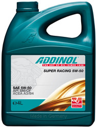 ������ �������� ����� Addinol Super Racing 5W-50, 4� ������������� | ������� 4014766250322
